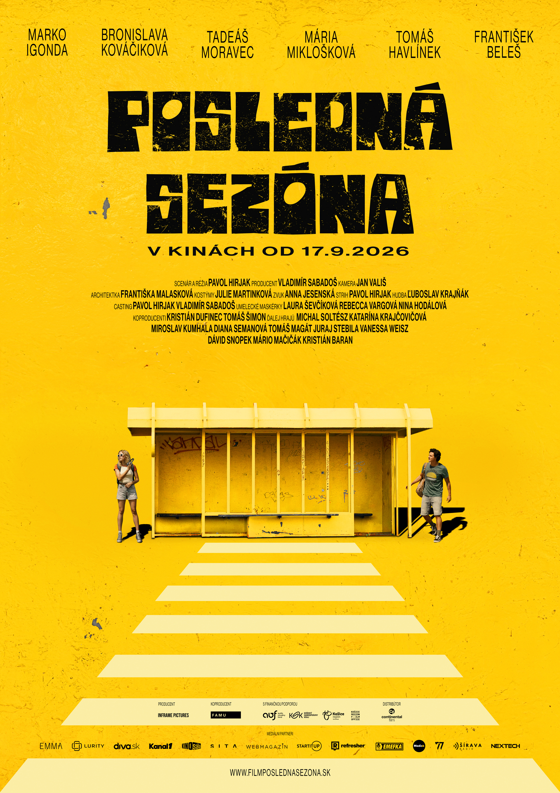 Oficiálny partnerský plagát filmu Posledná sezóna